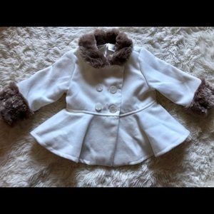 Kardashian Kids Peplum Coat
